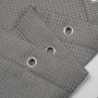 Waffle Hot Selling Heavy Duty Waffle Weave Fabric Snap Liner Hookless Shower Curtain