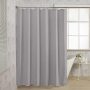 Waffle Hot Selling Heavy Duty Waffle Weave Fabric Snap Liner Hookless Shower Curtain