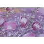 Home Decor Flower Printed European Sheer Curtains, Decoracion Para El Hogar Tulle Curtain Fabric/