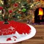 Christmas Creative Exquisite Printed Tree Skirt Xams Tree Bottom Decor Merry Christmas Decoarations For Home Navidad Ornaments