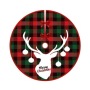2022 New Christmas Tree Skirt Carpet Non-woven Fabric Christmas Tree Bottom Cover Mat Home New Year Navidad Party Ornaments