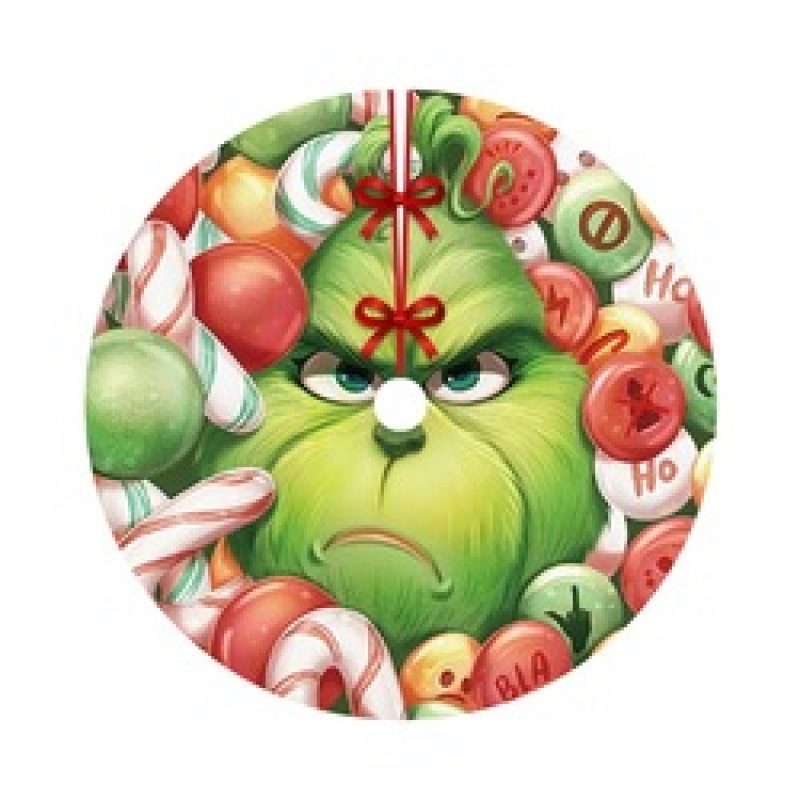2022 New Christmas Tree Skirt Carpet Non-woven Fabric Christmas Tree Bottom Cover Mat Home New Year Navidad Party Ornaments
