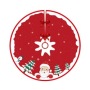 2022 New Christmas Tree Skirt Carpet Non-woven Fabric Christmas Tree Bottom Cover Mat Home New Year Navidad Party Ornaments