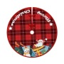 2022 New Christmas Tree Skirt Carpet Non-woven Fabric Christmas Tree Bottom Cover Mat Home New Year Navidad Party Ornaments