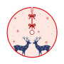 2022 New Christmas Tree Skirt Carpet Non-woven Fabric Christmas Tree Bottom Cover Mat Home New Year Navidad Party Ornaments