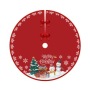 2022 New Christmas Tree Skirt Carpet Non-woven Fabric Christmas Tree Bottom Cover Mat Home New Year Navidad Party Ornaments