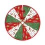 2022 New Christmas Tree Skirt Carpet Non-woven Fabric Christmas Tree Bottom Cover Mat Home New Year Navidad Party Ornaments