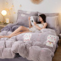 Home Coral Fleece Bedding Sets, Cheap Winter Bedding Set/