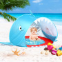 Baby Beach Tent Children Waterproof Pop Up sun Awning Tent UV-protecting Sunshelter with Pool Kid Outdoor Camping Sunshade Beach