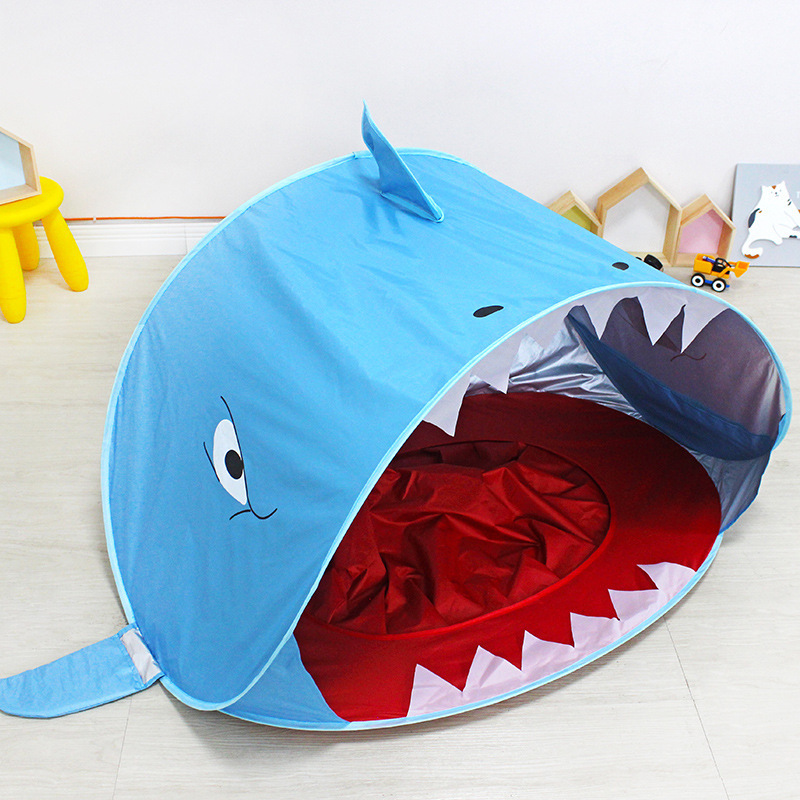 Baby Beach Tent Children Waterproof Pop Up sun Awning Tent UV-protecting Sunshelter with Pool Kid Outdoor Camping Sunshade Beach