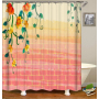 Drop Shipping Valentine's Day Gift Wedding Design Romantic Shower Curtain Printing Mildew Resistant Custom Shower Curtain#