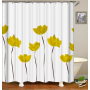 Drop Shipping Valentine's Day Gift Wedding Design Romantic Shower Curtain Printing Mildew Resistant Custom Shower Curtain#