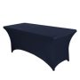 Hot Selling Ultra High Elastic Waterproof Dustproof Solid color spandex lilac tablecloth For Kitchen Party Living room