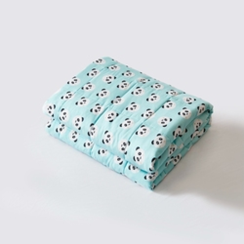 New Adult 100% Cotton Weighted Blankets, Low MOQ Customized Printing Manufacturers Printed Blankets In Bulk/