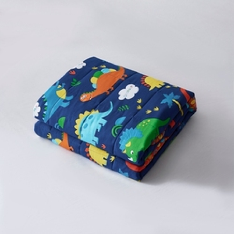 New Adult 100% Cotton Weighted Blankets, Low MOQ Customized Printing Manufacturers Printed Blankets In Bulk/