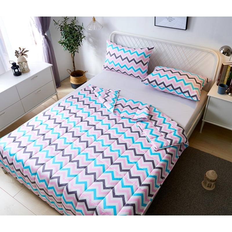 New Adult 100% Cotton Weighted Blankets, Low MOQ Customized Printing Manufacturers Printed Blankets In Bulk/