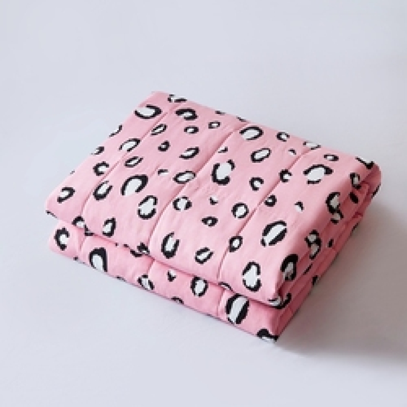 New Adult 100% Cotton Weighted Blankets, Low MOQ Customized Printing Manufacturers Printed Blankets In Bulk/