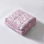 New Adult 100% Cotton Weighted Blankets, Low MOQ Customized Printing Manufacturers Printed Blankets In Bulk/