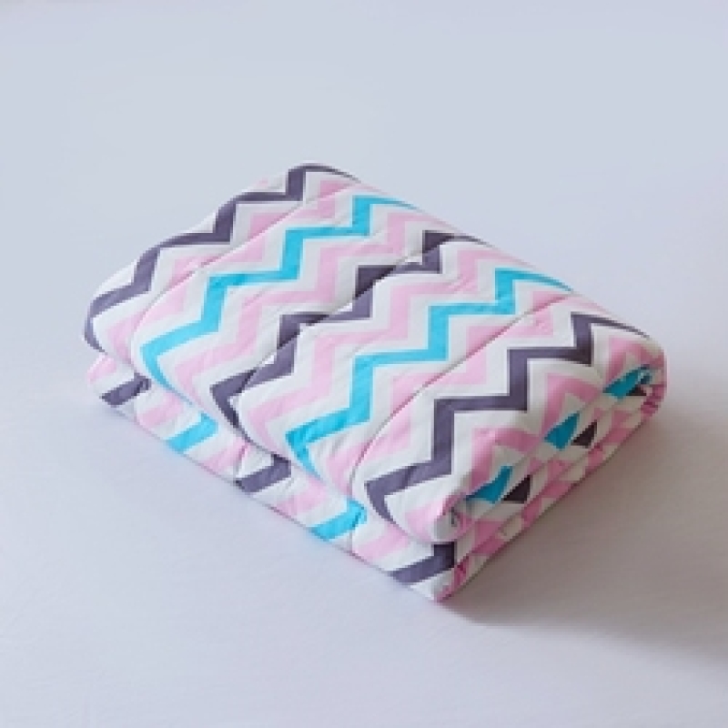 New Adult 100% Cotton Weighted Blankets, Low MOQ Customized Printing Manufacturers Printed Blankets In Bulk/