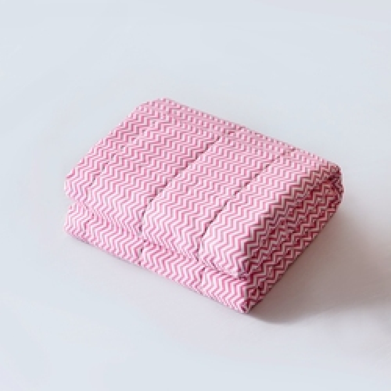 New Adult 100% Cotton Weighted Blankets, Low MOQ Customized Printing Manufacturers Printed Blankets In Bulk/