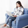 High quality Shawl blanket office, coral fleece shawl blanket office nap blanket for living room/