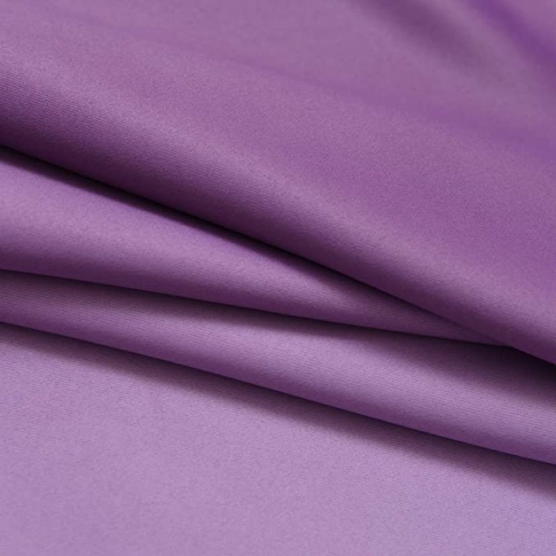 Light Blocking Gradient Color Purple Ombre Blackout Curtain, Room Darkening Thermal Insulated Grommet Window Drapes Curtain/