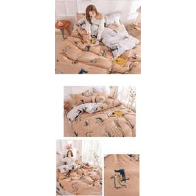 Bed Pillow Set, Bedding Set 100% Cotton Bed Sheets, Comforter Set Bed Sheets/