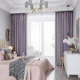 custom curtains Nordic modern thick shade bedroom living room Jacquard blackout curtain/