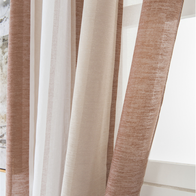 New Living Room Sheer Fabric, Curtains For The Living Room Fabric Rideaux Voilage Pas Cher/