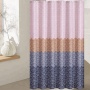 digital print shower curtain hookless bath shower curtain liner