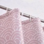 digital print shower curtain hookless bath shower curtain liner