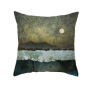 Custom Scenery Series Cushion Cover, 45*45 Cm Soft Landscape Sunset Cushion Cover/