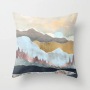 Custom Scenery Series Cushion Cover, 45*45 Cm Soft Landscape Sunset Cushion Cover/