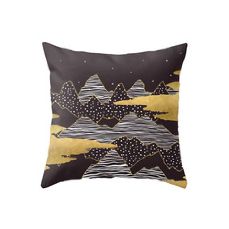 Custom Scenery Series Cushion Cover, 45*45 Cm Soft Landscape Sunset Cushion Cover/