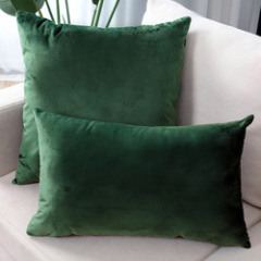 Luxury Fundas Cojin, Chocolate Soft Velvet Sofa Pillow Case Cushion Cover /
