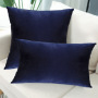 Luxury Fundas Cojin, Chocolate Soft Velvet Sofa Pillow Case Cushion Cover /