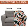 Wholesale Sofa Cover Spandex, Printed Sofa Slipcover 1/2/3/4 Seats$