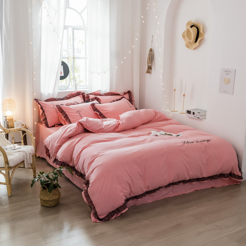 Cheap Cotton Bed Sheets Bedding Set 100% Cotton Luxury, 100% Cotton Bedding Comforter Sets/