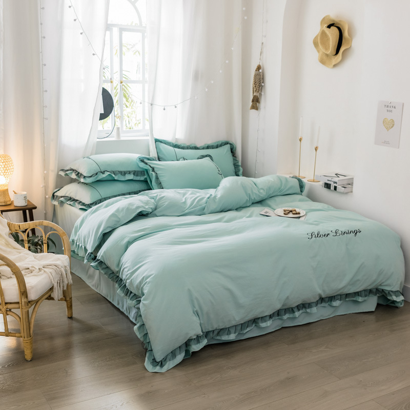 Cheap Cotton Bed Sheets Bedding Set 100% Cotton Luxury, 100% Cotton Bedding Comforter Sets/