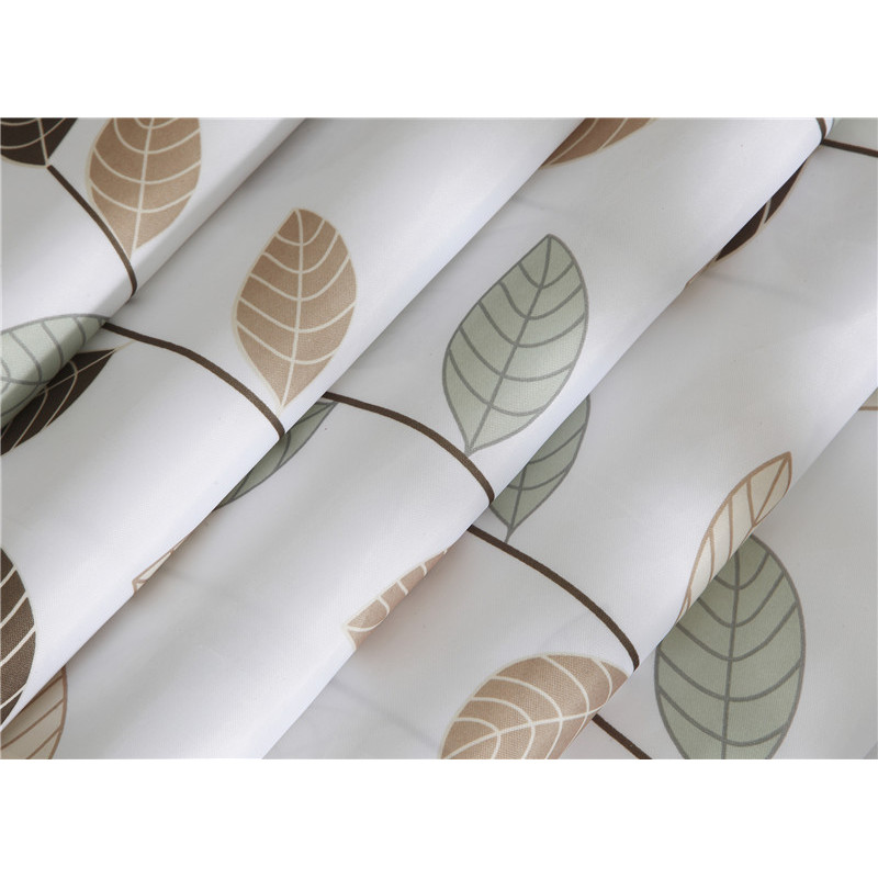 Thick Polyester Shower Curtain Waterproof Mildew Wholesale PEVA Shower Curtain Design bathroom shower curtain sets