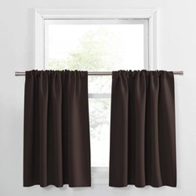 China suppliers Online sale kitchen curtains set rideaux de cuisine, polyester fabric thermal insulated