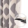High Quality Geometric Patterns Design Grommet Top Bedroom Window Blackout Curtain, Darkening Thermal Insulated Drapes Curtain/