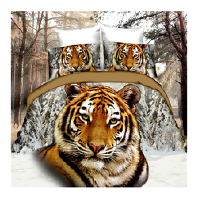 Tiger Cheap Comforter Sets Prices, Wholesale Comforter Set/Digital Print Bedding Set