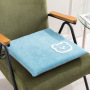 Memory cotton Cartoon 40*40cm Polyester 100% creamy white 350g embroidery dining chair cushion for sectional sofa Living room