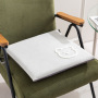 Memory cotton Cartoon 40*40cm Polyester 100% creamy white 350g embroidery dining chair cushion for sectional sofa Living room