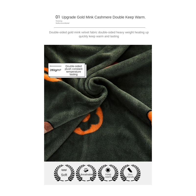 Big Sizes Soft Warm Thicken Coral Fleece Blanket Winter Bed Sheets Dual Purpose Light Thin Mechanical Wash Flannel Blankets/