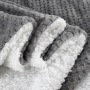 High Quality Cheap Portable Coral Fleece Throw Blanket, New Design Plush Double Side Sherpa Flannel Blanket#
