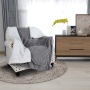 High Quality Cheap Portable Coral Fleece Throw Blanket, New Design Plush Double Side Sherpa Flannel Blanket#