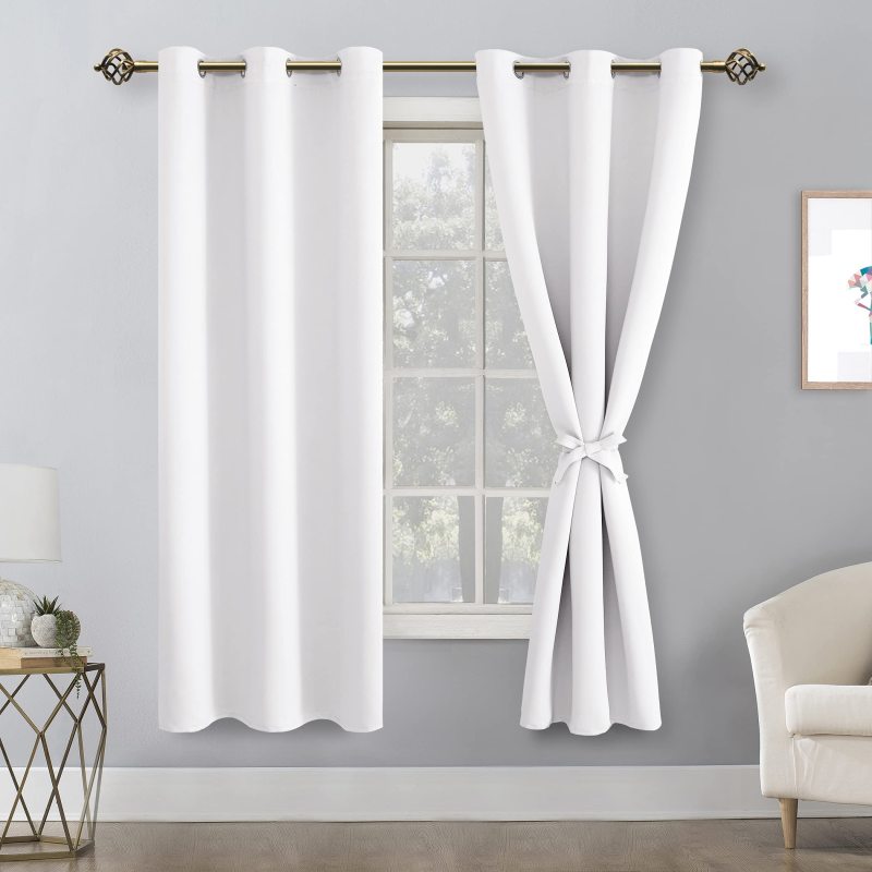 99% full grade blackout polyester luxury curtains thermal blackout curtains for dubai blackout window curtain with grommets