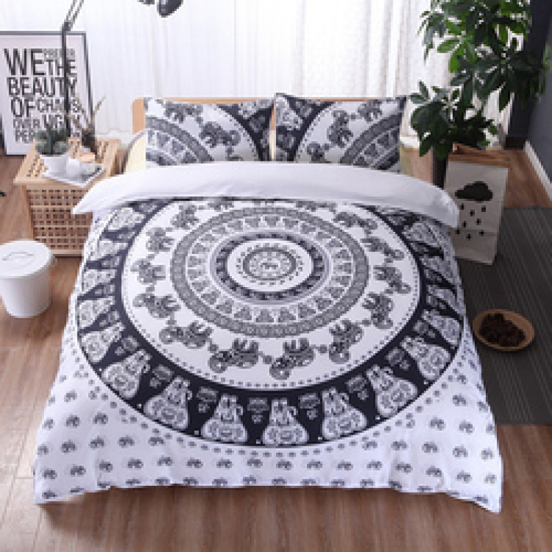 Amazon Wish Hot Sale Comforter Bedding Set Low Price, Bohemia Printed Bed Sets/